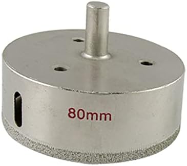 Alat za bušenje rupa u staklu promjera 80 mm s dijamantnim premazom (80 mm