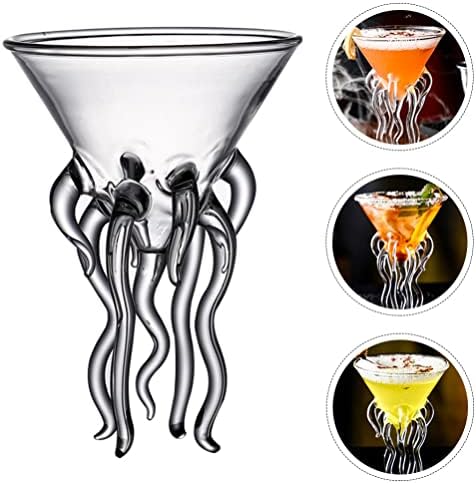 Zerodeko Octopus martini staklene čaše za koktel čaša vinska čaša kristalno čista staklene napitke za piće šalica koktel pića bar alati