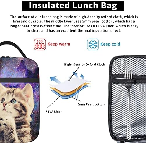 Prijenosna kutija za ručak Hladnjaci izolirana termalna vrećica za ručak za žene muškarci odrasla djeca posao piknik putovanja