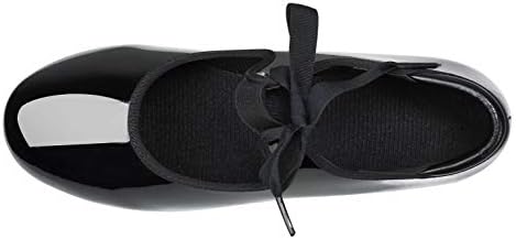 Linodes unisex pu kože/patentna vrpca kravata tapce cipele plesne cipele za žene i muške plesne cipele-601