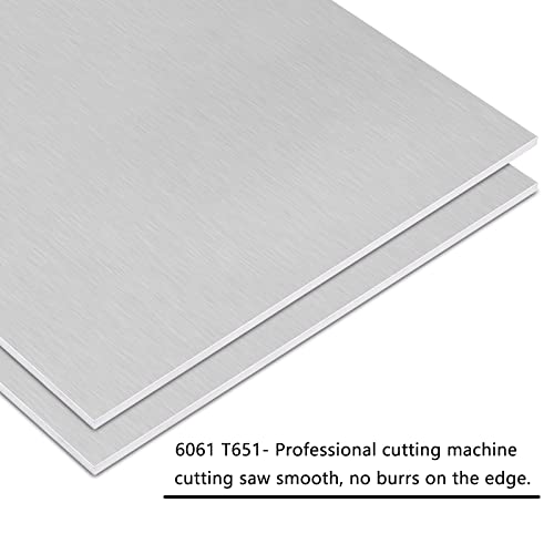 6061 9651 aluminijski lim 8 12 1/4 Ravna obična aluminijska ploča debljine 6 mm prekrivena zaštitnim filmom, termički obrađena pravokutna