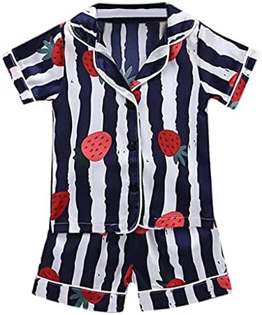 Balerine stvari za malu djecu crtić dječje odjeće kratki dječak pidžama djevojke vrhovi+hlače rukavi mali dječji svilene haljine