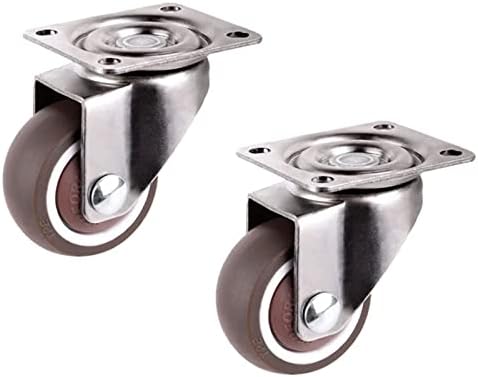 Mali kotačići Promjer kotača na kotačima 1,25 inča 32 mm guma Super Mute kotači za ladice za police za knjige 2pcs
