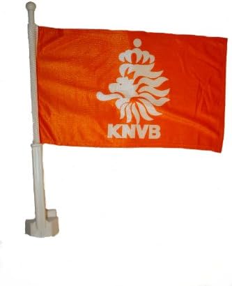 Holland Nitherlands KNVB Orange Country Teški automobil Stick Stick zastave 12 x 18 Novo