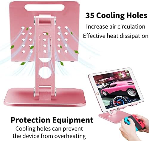 Pojedinačni predmet Slatka Pink Premium aluminijski tablet / postolje za pametni telefon