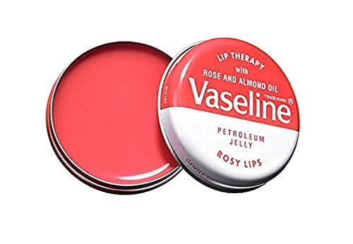 Vazelinska terapija za usne ružičaste usne s ružičastim i bademovim uljem 20 g