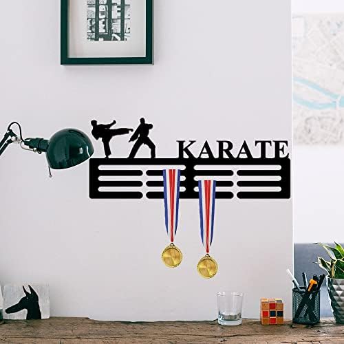 Gerryed karate vješala za vješalica karate medalja Personalizirana karate vješala za medalju za prikaz medalja s medaljom s nosačem