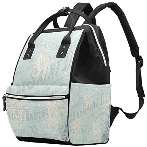 Paris Effie ručnika ručnika torbica torbica mama ruksak veliki kapacitet za pelene torbe za njegu za njegu beba za njegu bebe