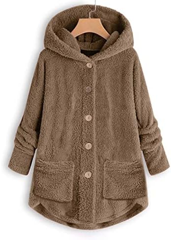 Twishirts za žene plus plišana zimska jakna s kapuljača