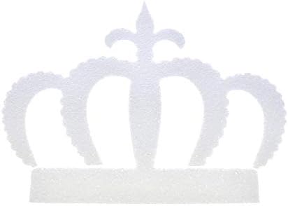 Homeford DIY pjenast Regal Crown Izrez, bijelo, 9-1/2-inčni
