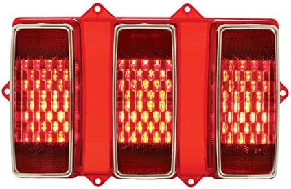 110107 1969 LED leća stražnjeg svjetla sa serijskom funkcijom uključivanja, crvena