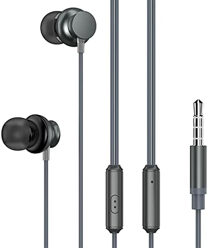 Žičane slušalice hi -fi zvučne slušalice Handsfree Mic slušalice Metalne ušice kompatibilne sa Samsung Galaxy S6 Edge+ - Galaxy S7